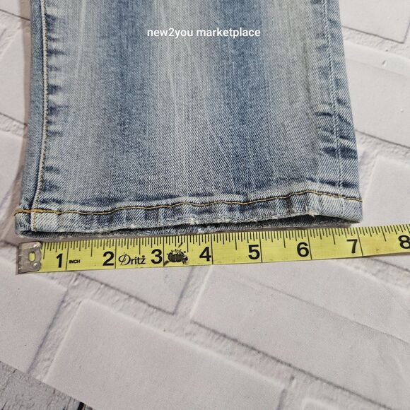 new Jordan Craig straight leg size 40x32 black label Denim blue jeans - Picture 7 of 8